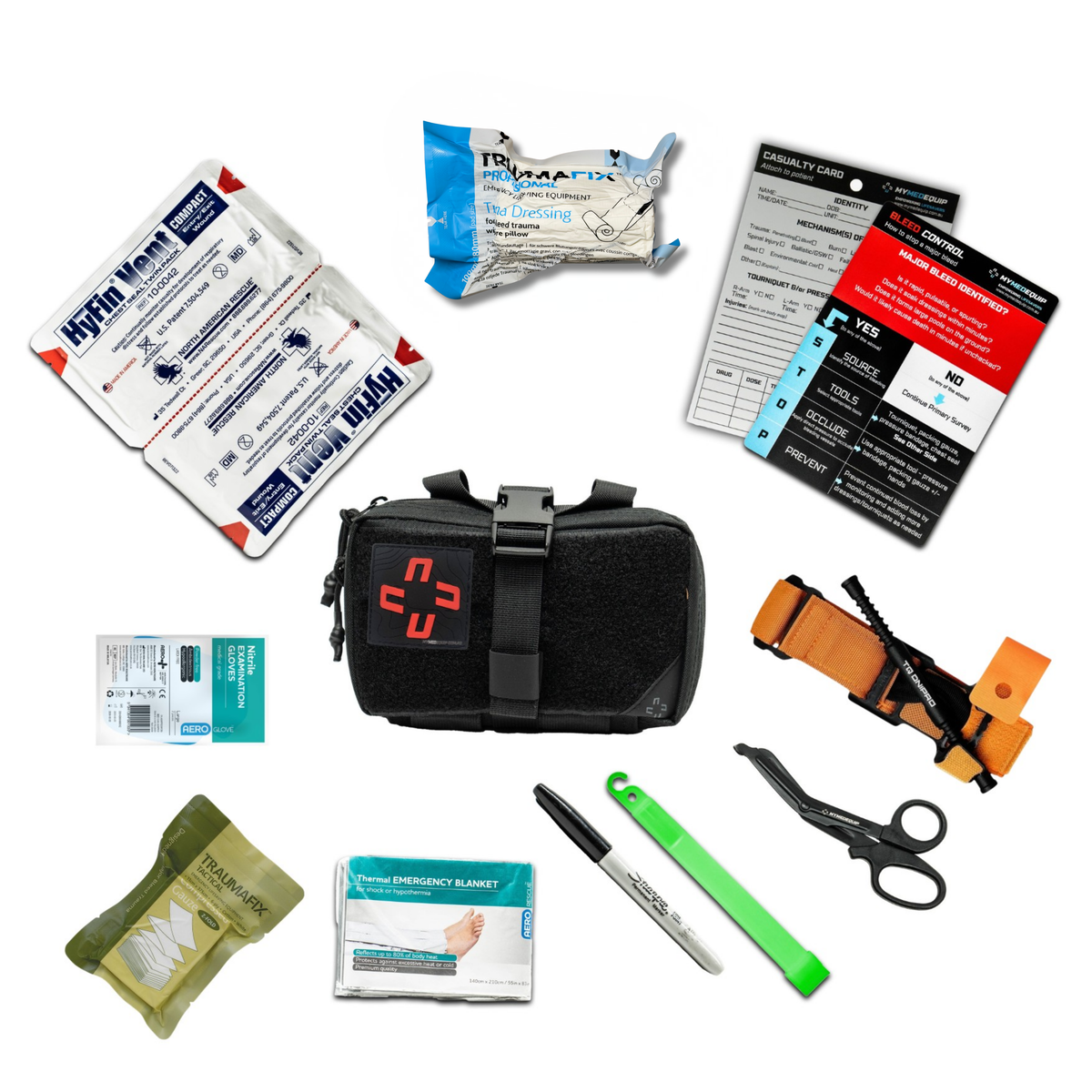 TraumaFix IFAK Compact Trauma Kit