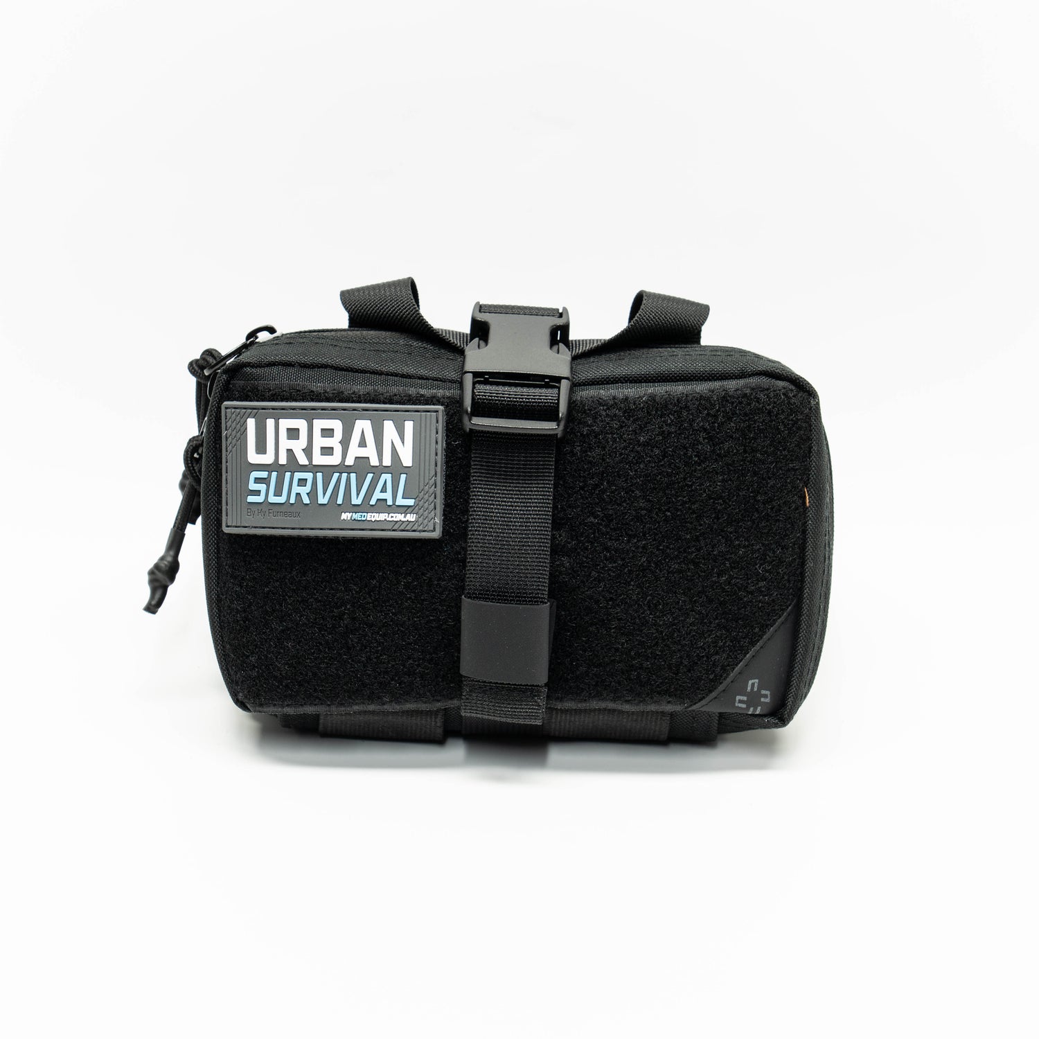 Compact Black Urban Survival Kit