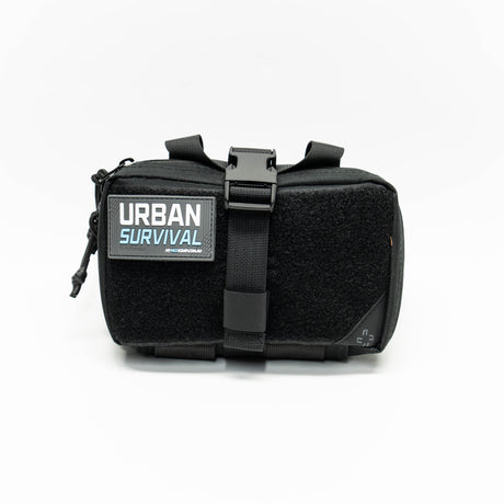 Compact Black Urban Survival Kit