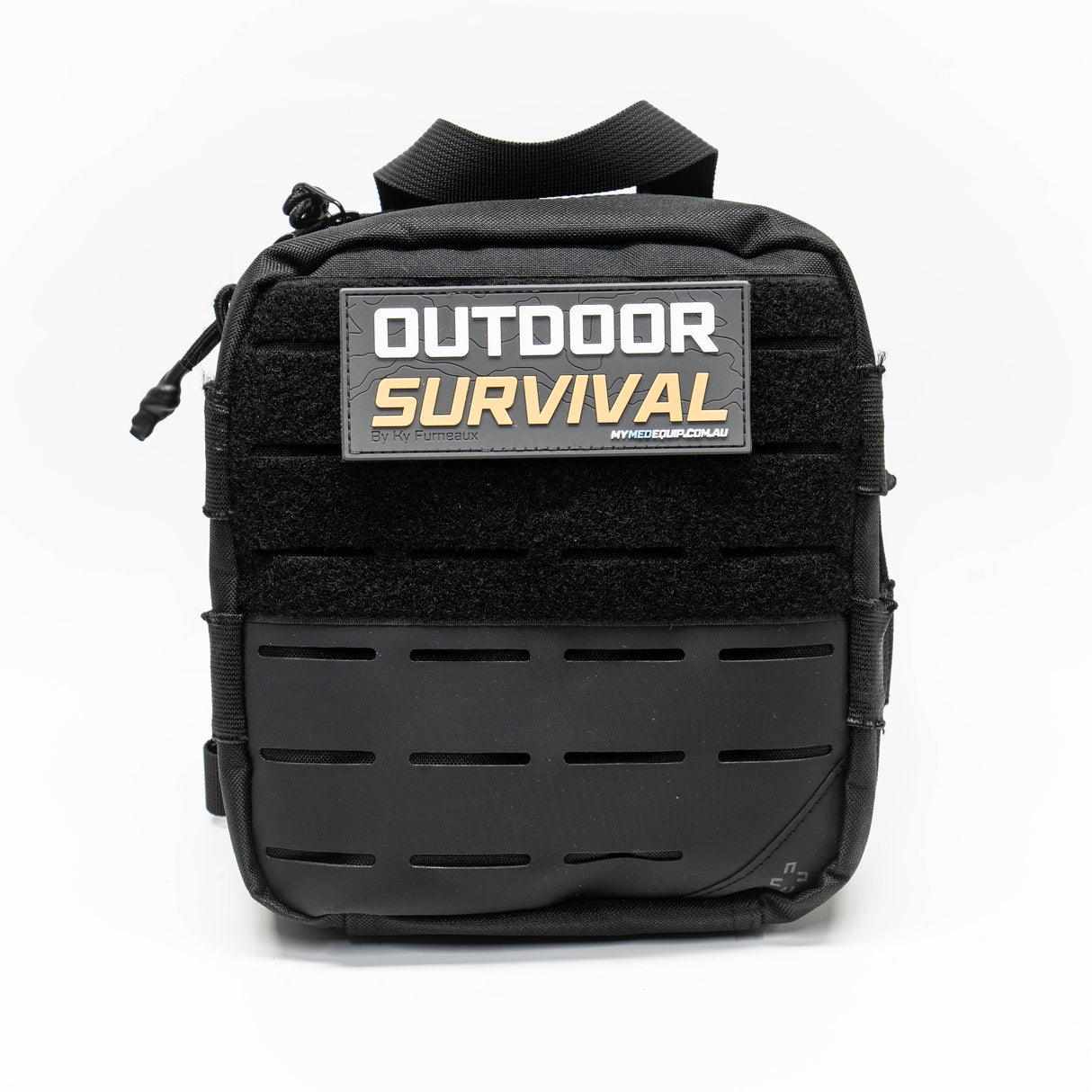 Black Survival Kit with pvc patch by Ky Furneaux