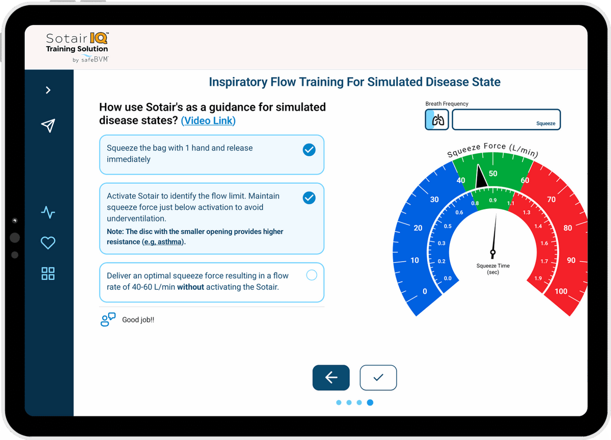 SotairIQ Manual Ventilation Training Package