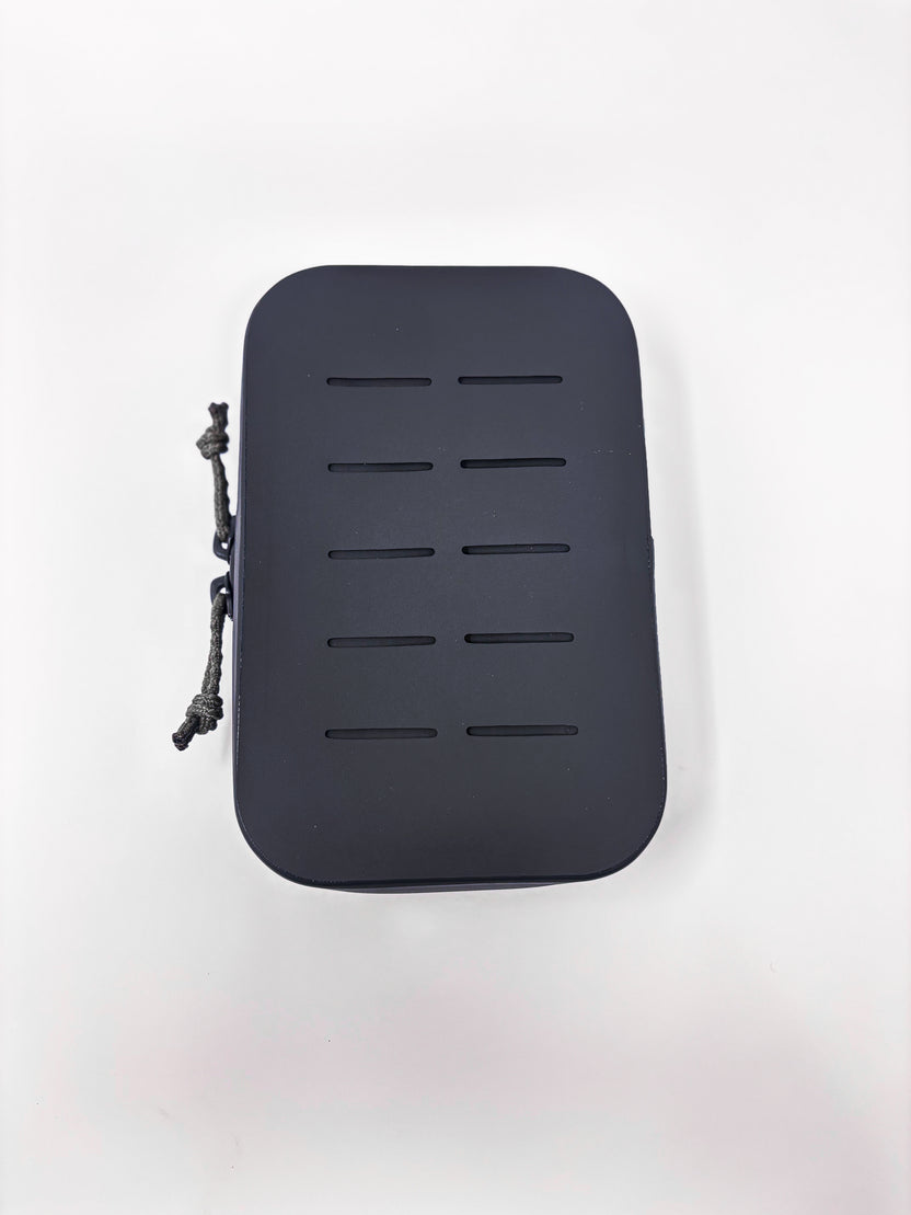 NARCO Pouch clamshell opening showing internal storage layout