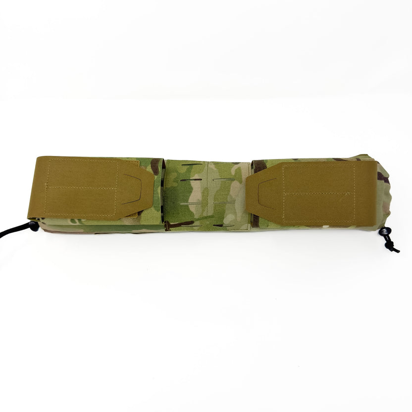 EVAC Sleeve with pouches deployed for rapid access