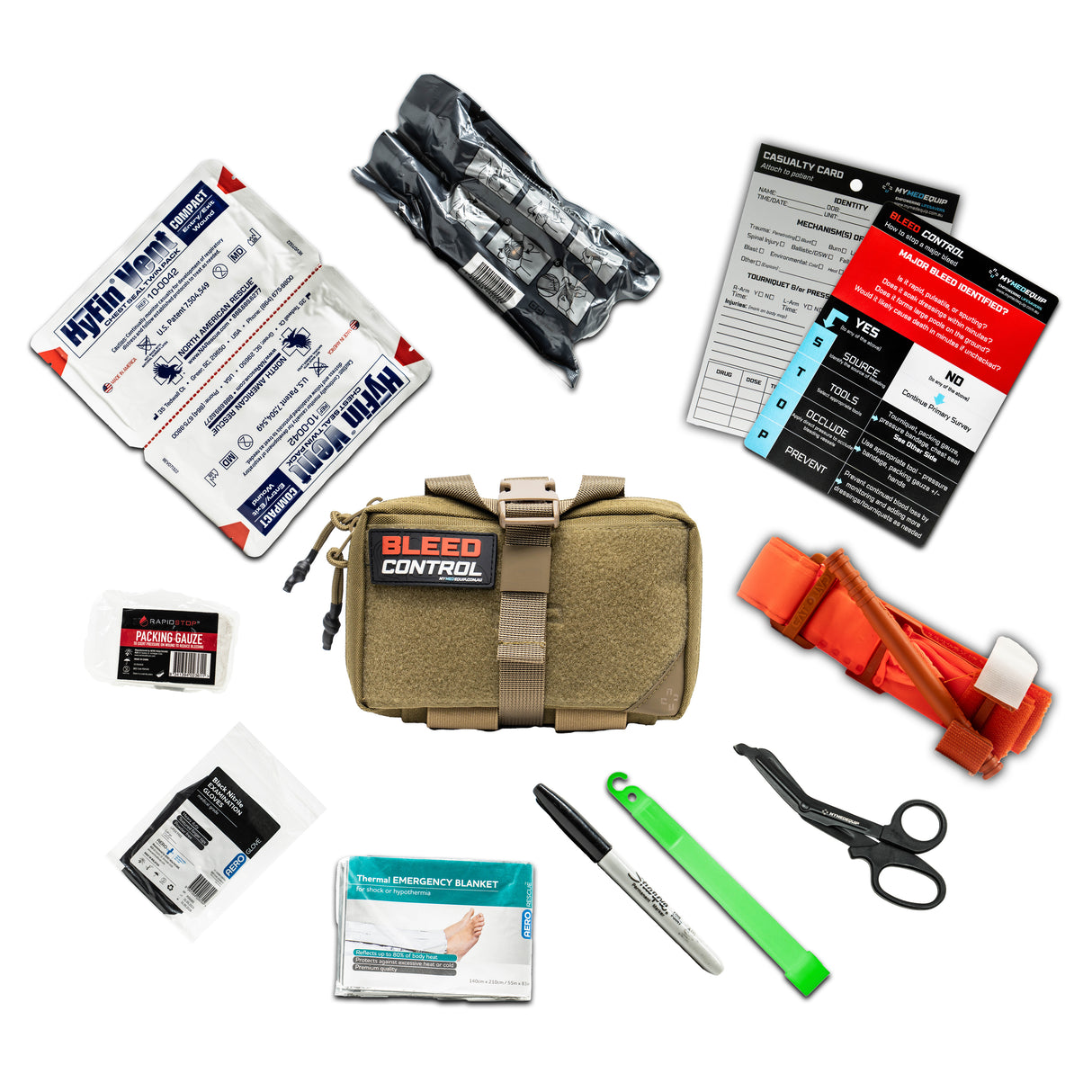 IFAK / Bleed Control Kit - Tan/Medium