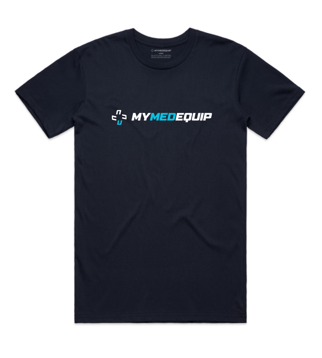 MyMedEquip Logo 100% Cotton Undergear Tee - 3 Pack