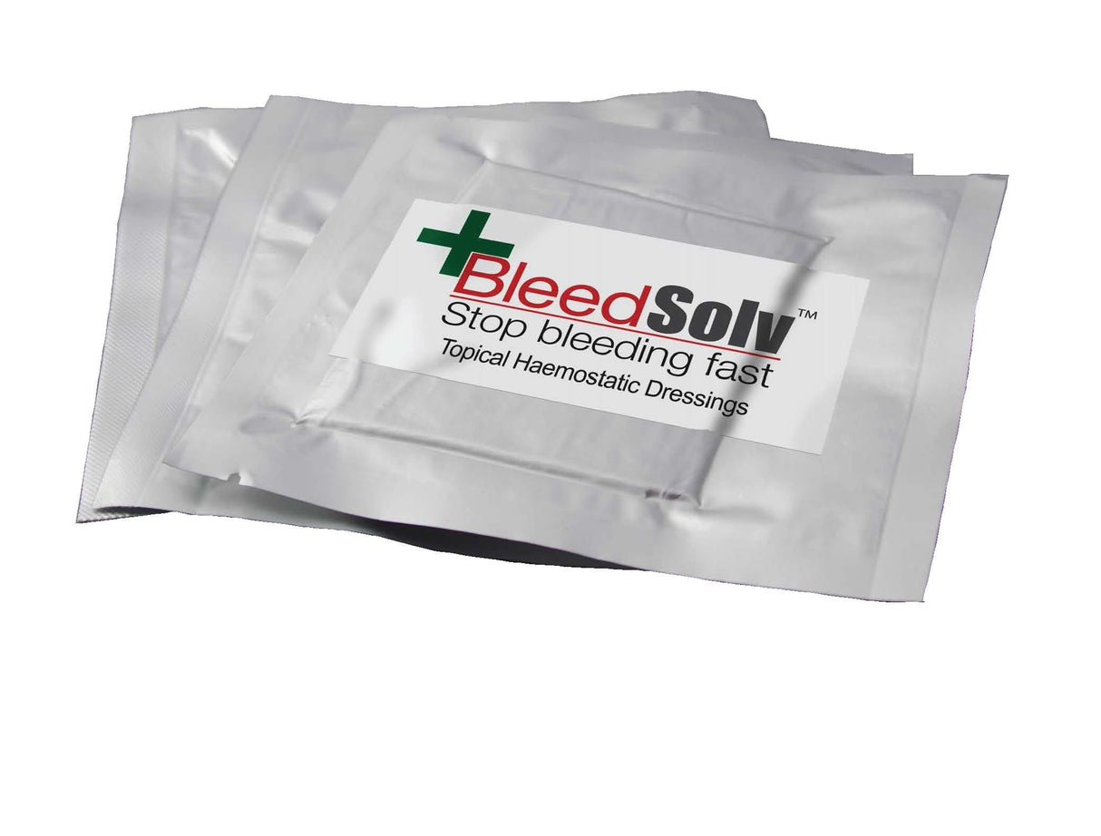 BleedSolv Haemostatic Gauze 5x10cm
