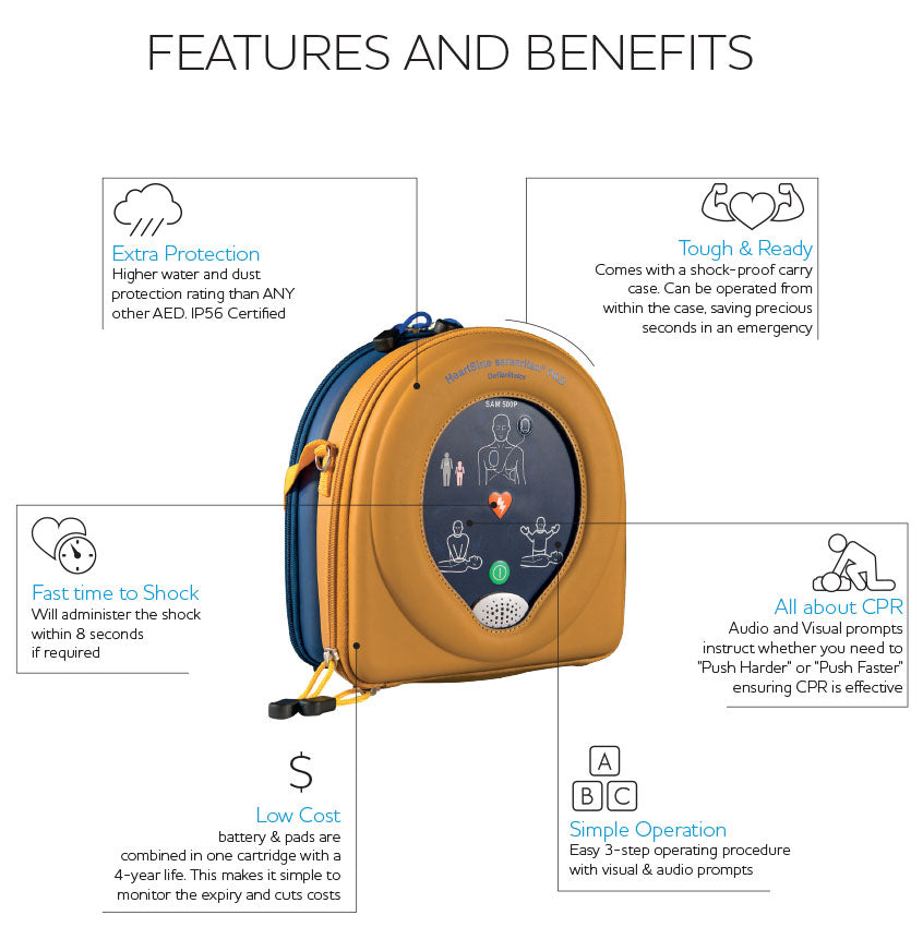 HEARTSINE SAMARITAN PAD 500P