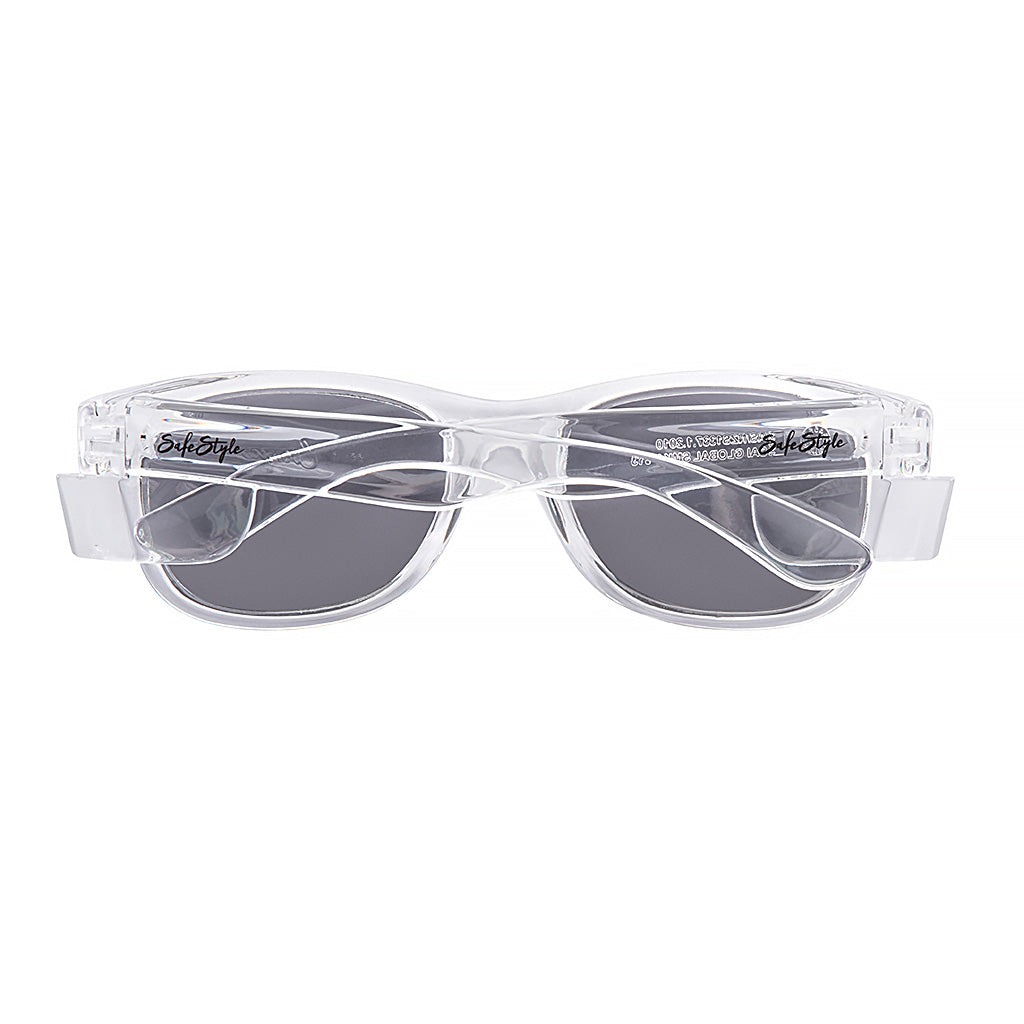 SAFESTYLE 'CLASSICS' CLEAR FRAME / POLARISED UV400 LENS
