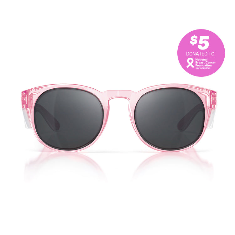 SAFESTYLE 'CRUISERS' PINK FRAME / POLARISED UV400 LENS