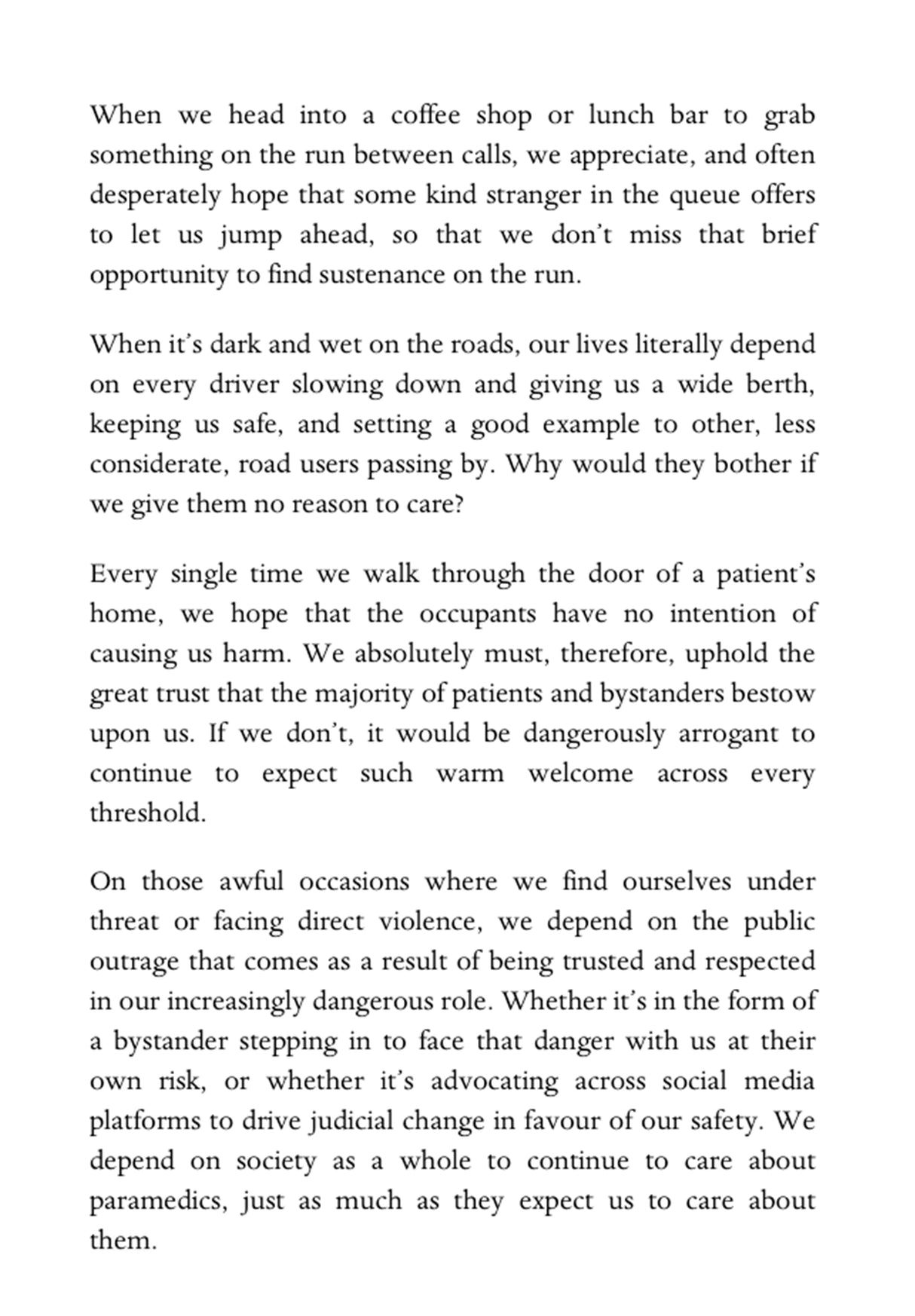 The Good, the Bad and the Ugly Paramedic