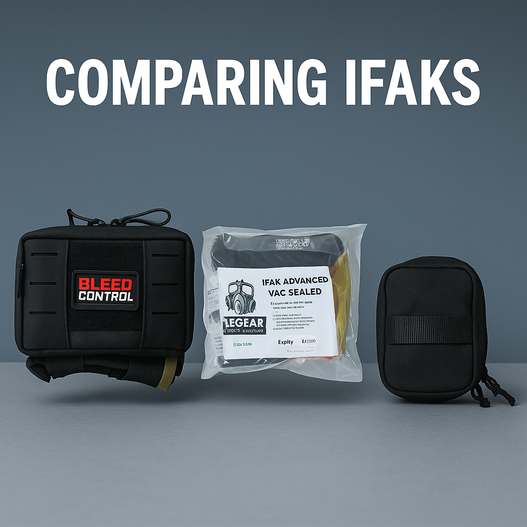 Top Three IFAKs/Trauma Bleed Control Kits (2025)