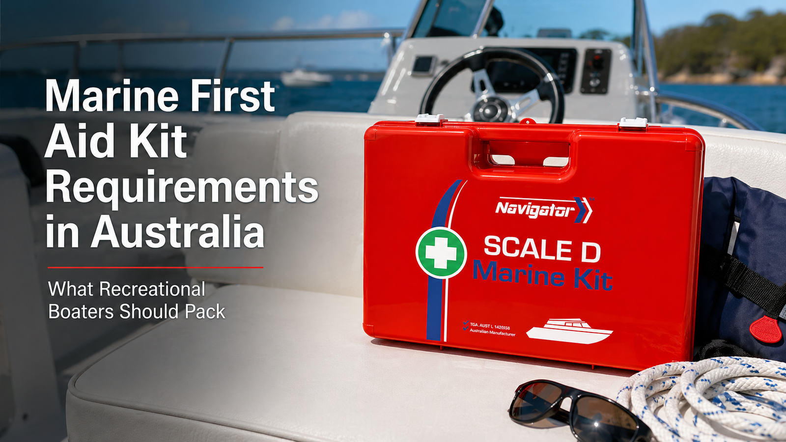 Marine First Aid Kit Requirements in Australia: What Recreational Boaters Should Pack