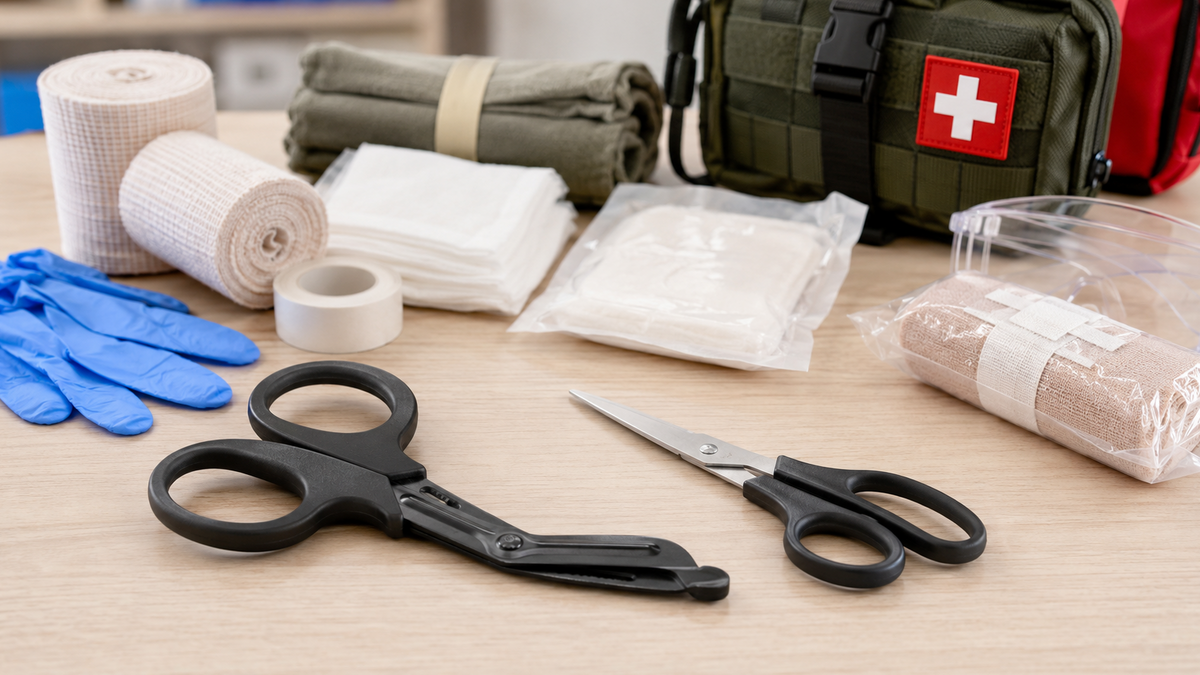Trauma Shears vs Standard Scissors: Why Emergency Cutting Tools Matter