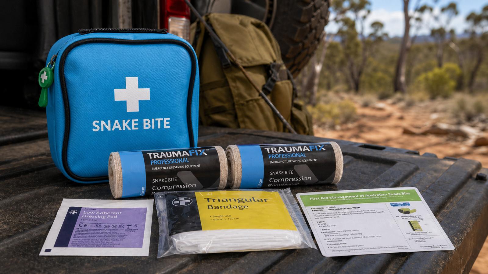 Snake Bite Bandages Explained: What Australians Should Keep in a First Aid Kit