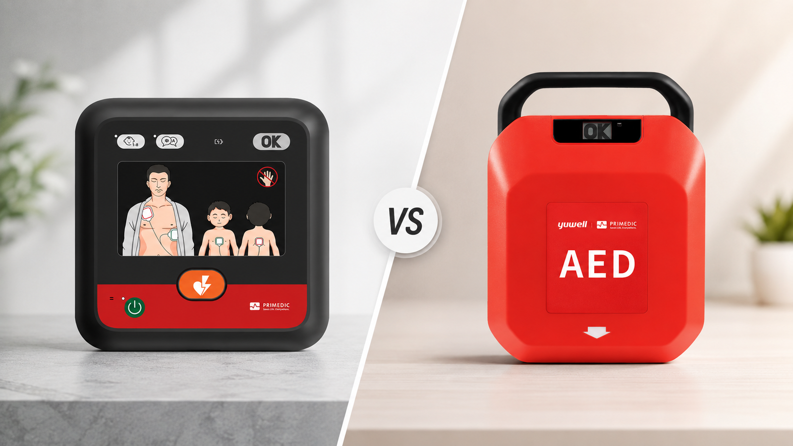 myPAD vs Y-Screen: Which PRIMEDIC AED Is Better for Business, Public Access and Remote Teams?