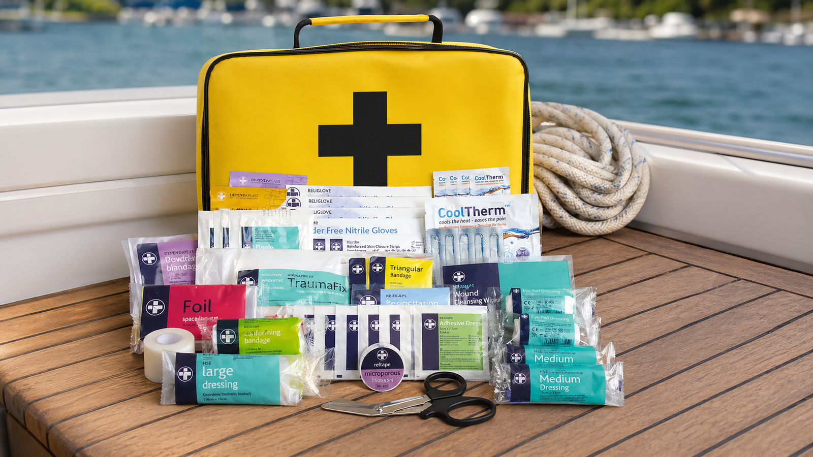 High Risk Recreational Marine Kit: Who Needs One and What Should Be Inside?