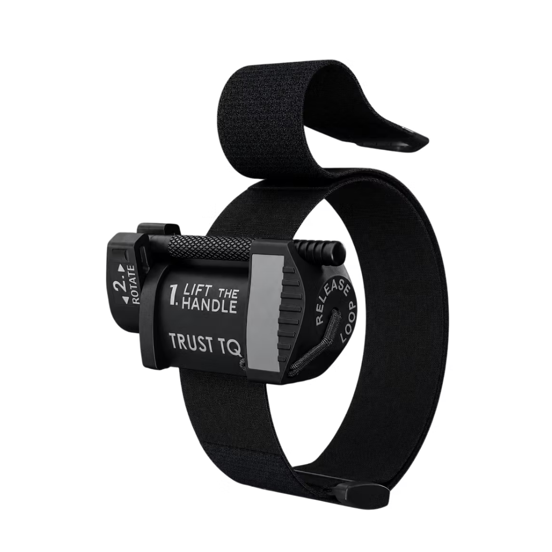 TRUST® Tactical Rapid Use Tourniquet (Gen 2) — Double Ratchet Hemorrhage Control