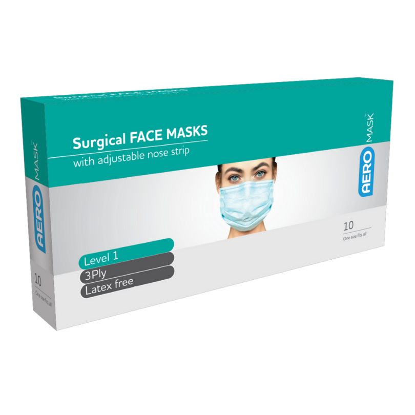 AEROMASK Level 2 Surgical Mask Box/10