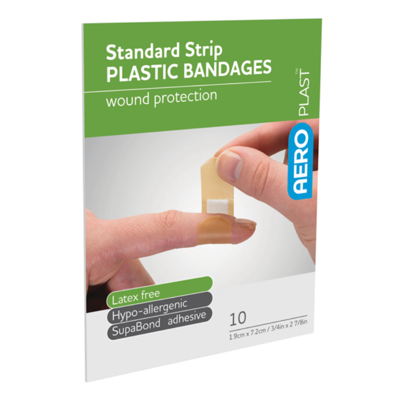 AeroPlast Plastic Bandages – Strips x 10