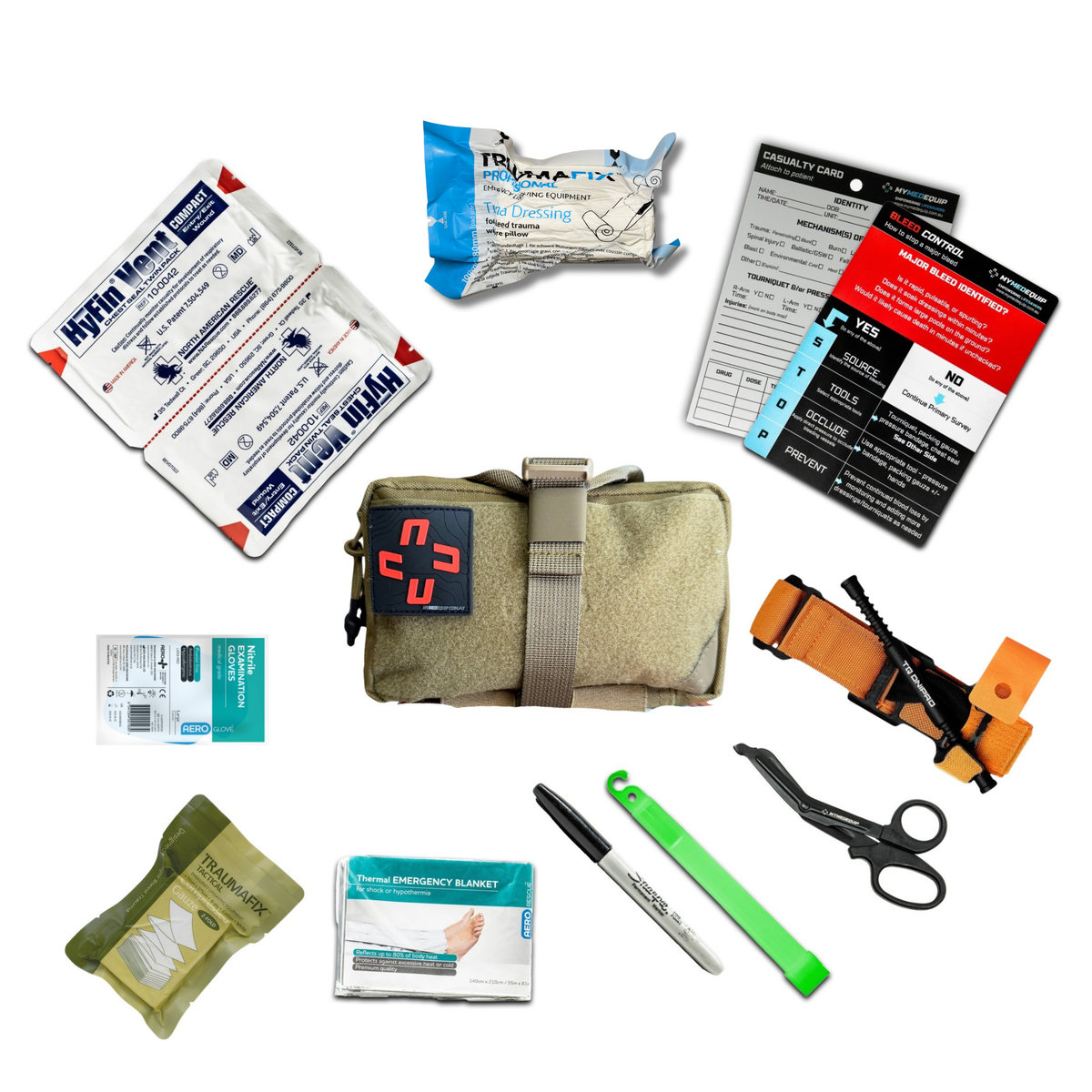 TraumaFix IFAK Compact Trauma Kit