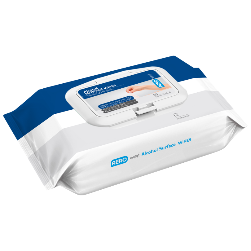 AeroWipe Hard Surface Disinfectant Wipes - Pouch
