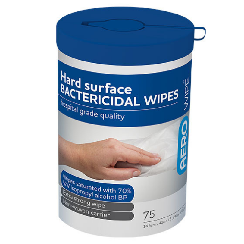 AeroWipe Hard Surface Disinfectant Wipes - Tub