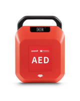 PRIMEDIC HeartSave Y-Screen AED defibrillator in red Yuwell branded carry case