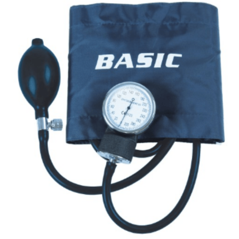 Basic Two-Hand Aneroid Sphygmomanometer Latex Free