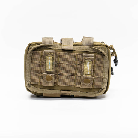 Operator IFAK Pouch In Tan Rear White Background