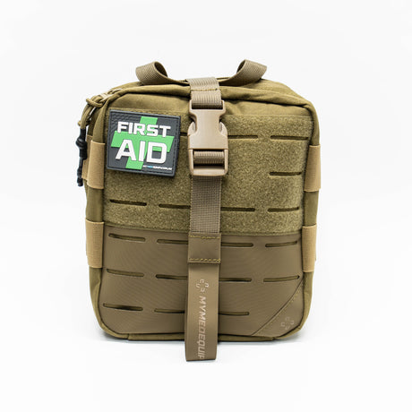 Large Tan Tactical First Aid Kit 