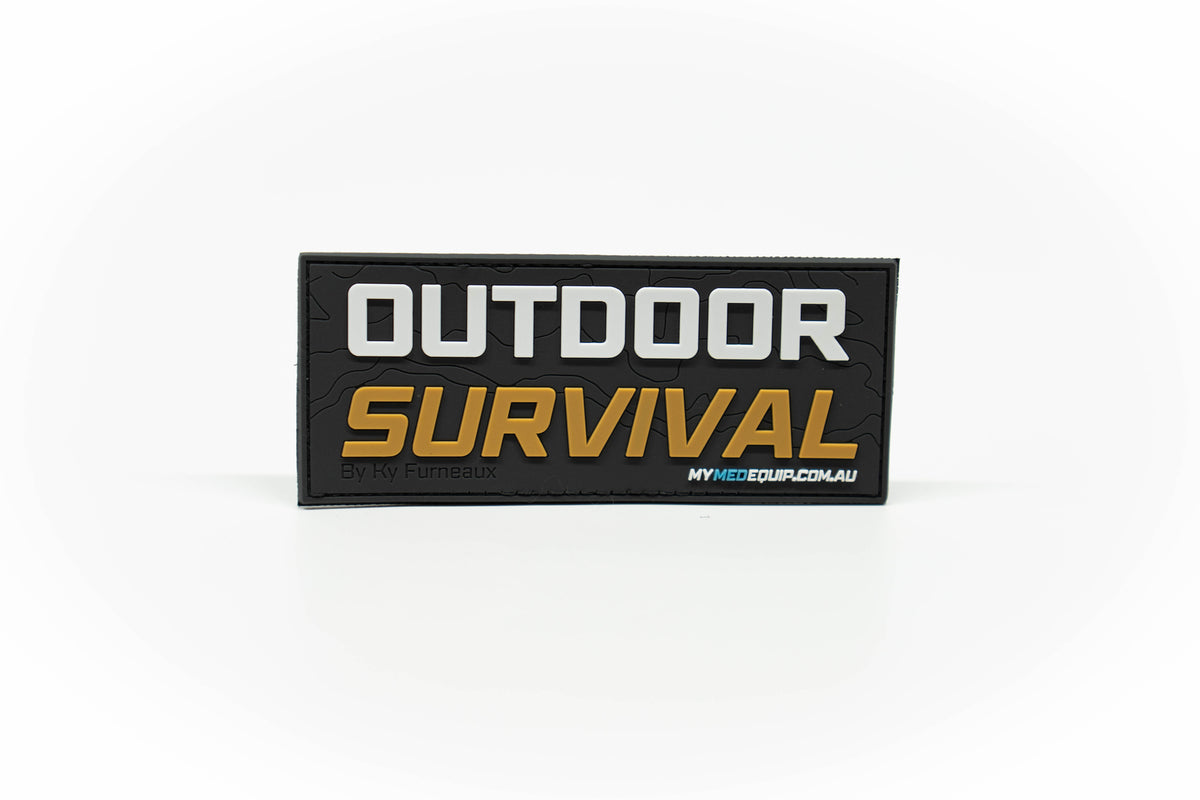 Natural Disaster Patch Outdoor Survival PVC Patch, Velcro 12x3cm – MyMedEquip