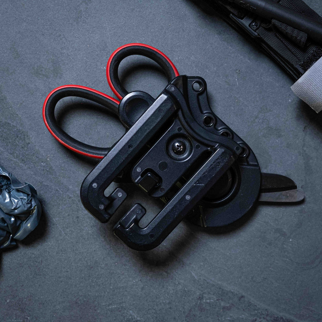XShear Tactical Holster in field use by emergency responder
