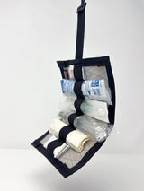 MED Roll opened to display elastic loops holding medical tools in place.