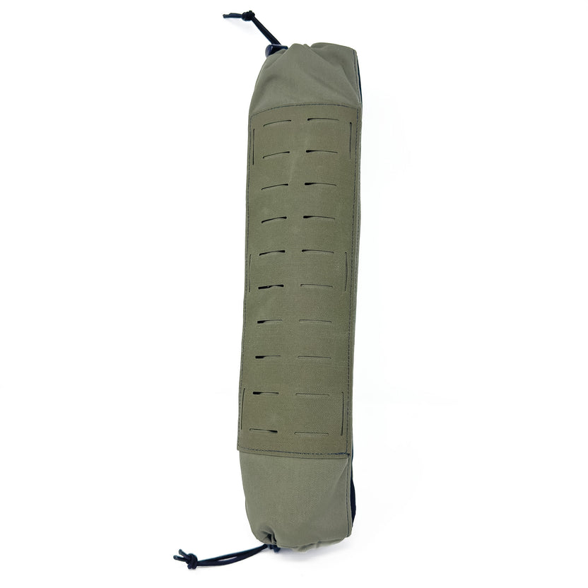 Blue Tide Innovations EVAC Sleeve front view with MOLLE panel