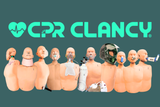 CPR Clancy — Interactive CPR & First-Aid Training Manikin with Patented Head-Turn Mechanism