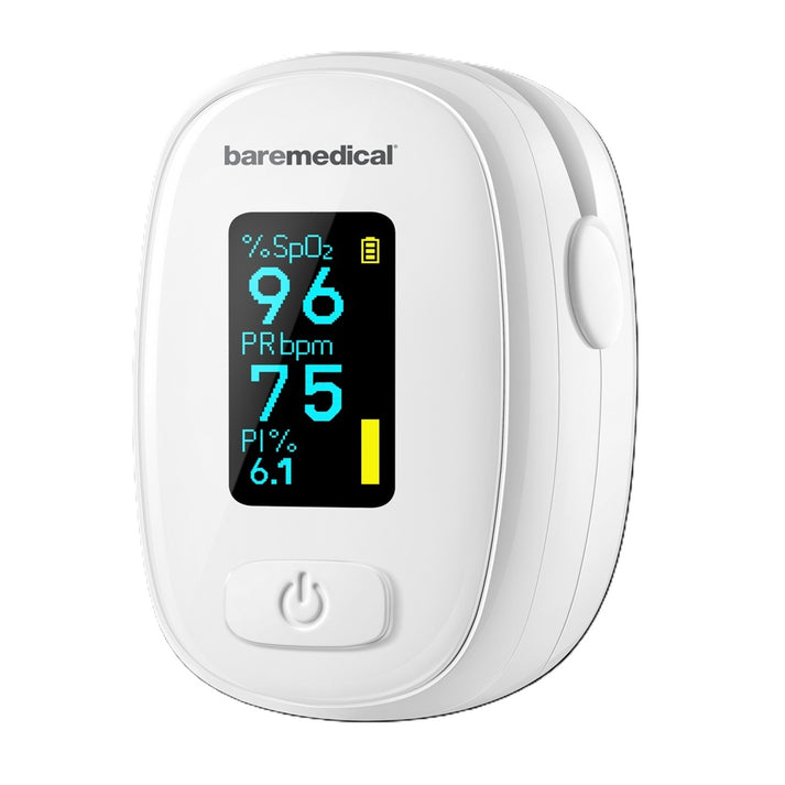 Bare Medical Finger Pulse Oximeter – SpO2, Pulse Rate & Perfusion Index Monitor (Model YX306)