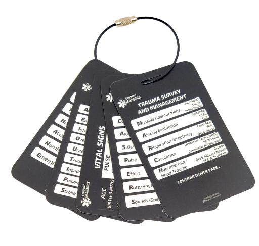 Paramedic Clinical Reference Cards