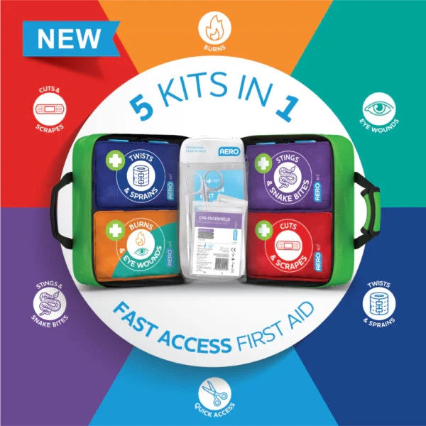 AEROKIT 3 Series Modulator Mini Softpack First Aid Kit 25 x 15 x 21.5cm