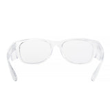 SAFESTYLE 'CLASSICS' CLEAR FRAME / CLEAR UV400 LENS