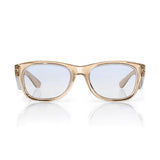 SAFESTYLE 'CLASSICS' CHAMPAGNE FRAME / BLUE LIGHT BLOCKING UV400 LENS