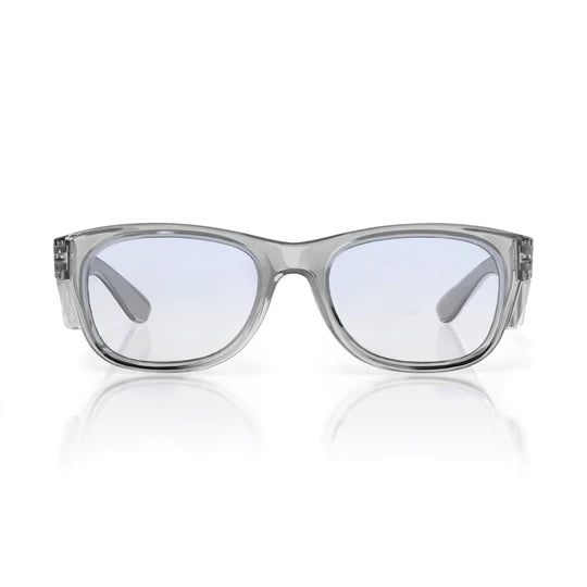 SAFESTYLE 'CLASSICS' GRAPHITE FRAME / BLUE LIGHT BLOCKING UV400 LENS