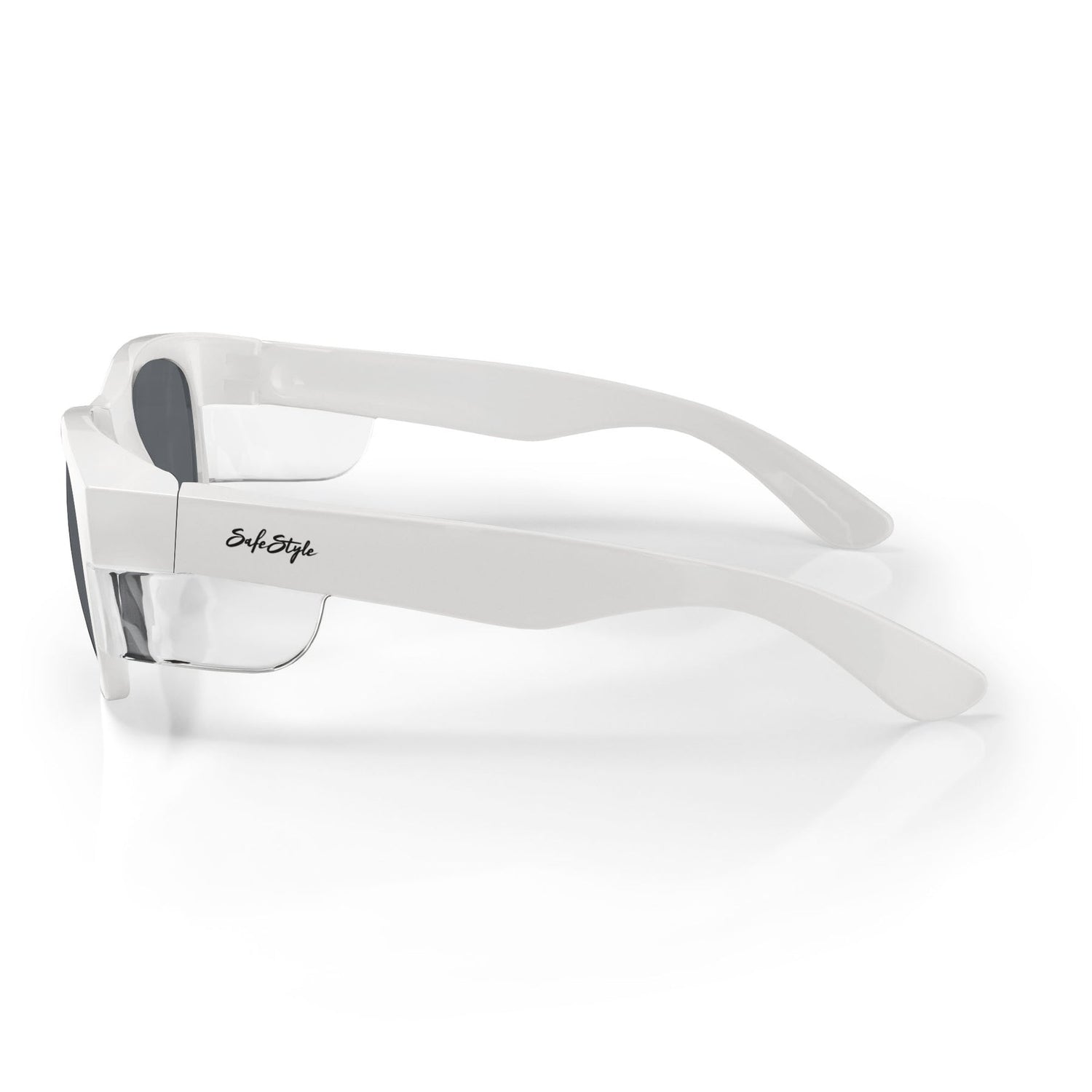 SAFESTYLE 'CLASSICS' RETRO WHITE FRAME / POLARISED LENS