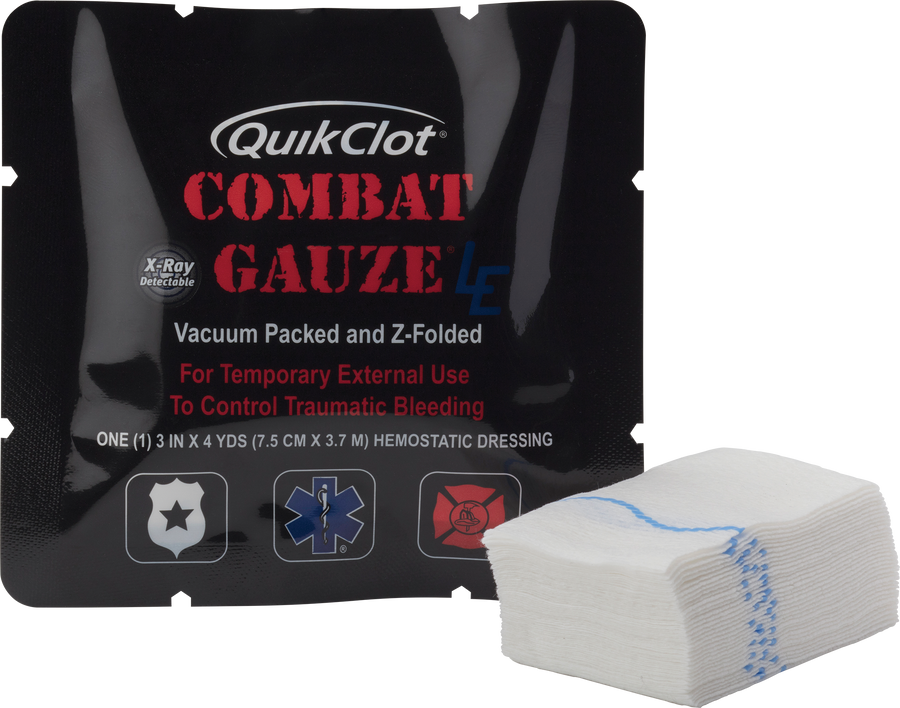 QUIKCLOT COMBAT GAUZE LE