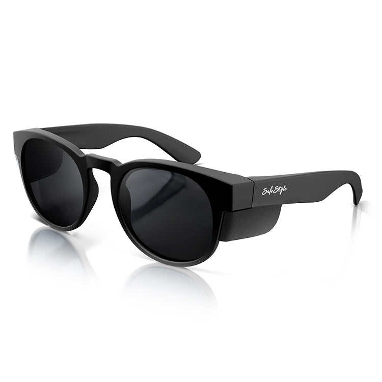 SAFESTYLE 'CRUISERS' MATTE BLACK FRAME / POLARISED LENS
