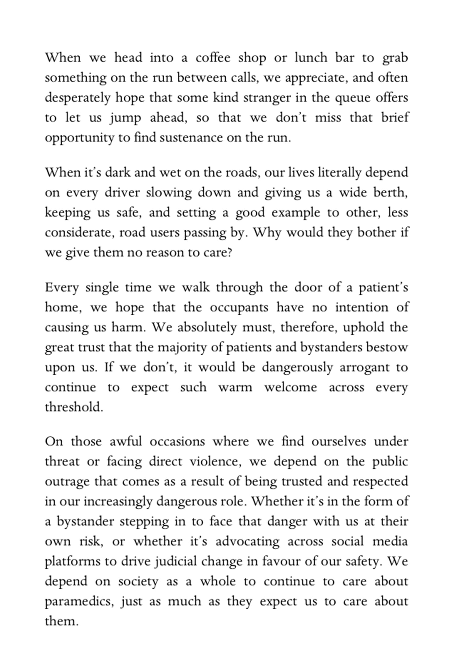 The Good, the Bad and the Ugly Paramedic