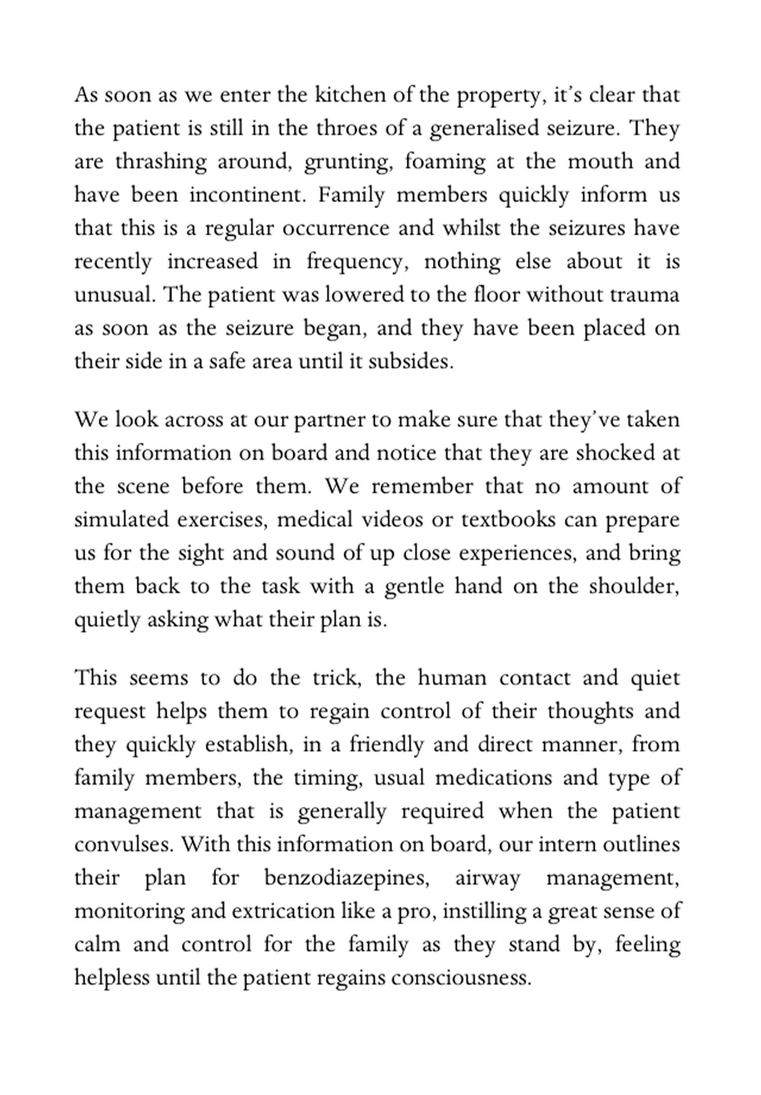 The Good, the Bad and the Ugly Paramedic